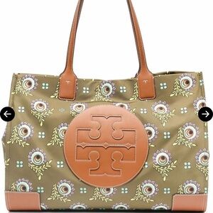 Tory Burch Ella Tote - Olive Green NWT